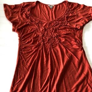 Bordeaux orange SOFT tee